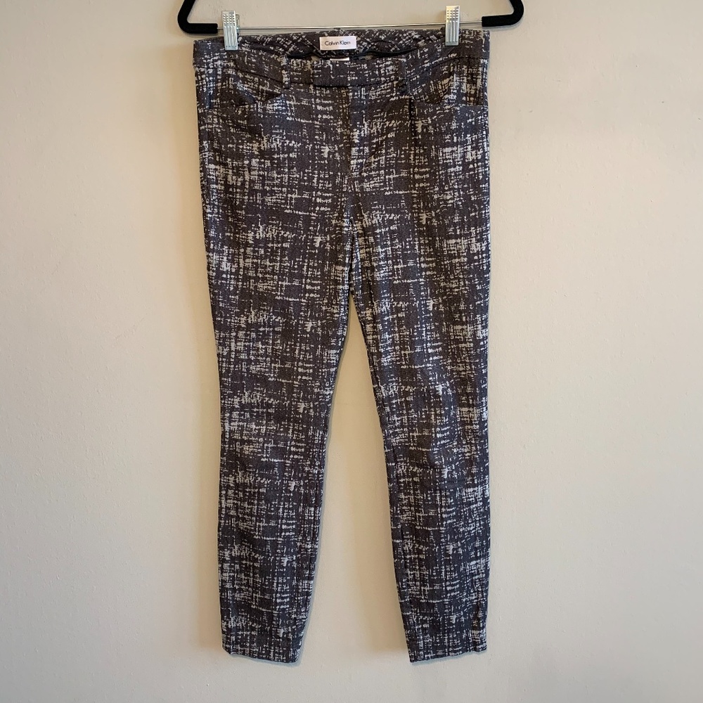 Calvin Klein Stretchy Abstract Pants